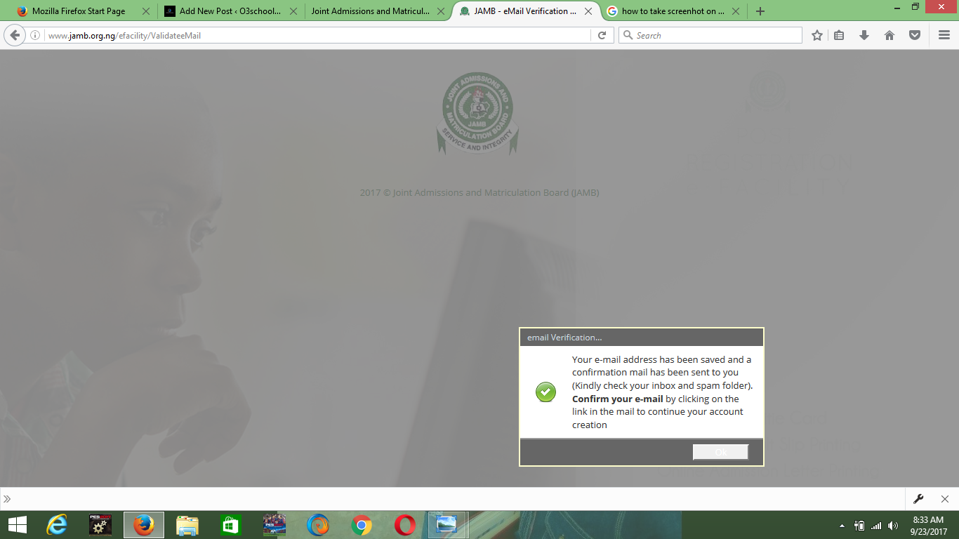 Jamb profile creation 2024 2025 jamb ng jamb profile creation