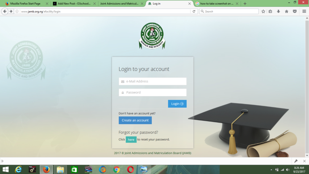 JAMB Profile Creation 2024/2025 JAMB Profile Creation