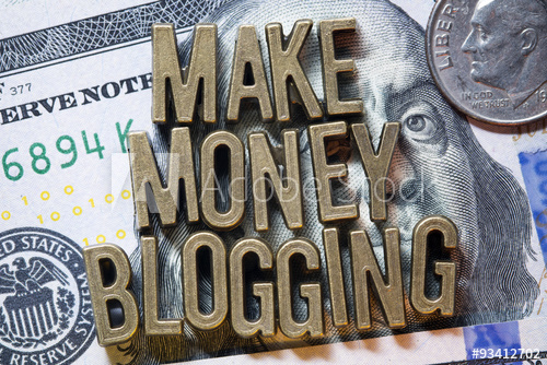 earn money online blogging