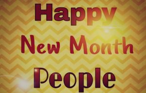 Happy New Month Messages, o3schools