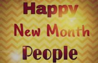 Happy New Month Messages, o3schools