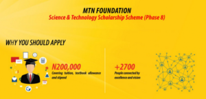 MTN Foundation Scholarship, o3schools