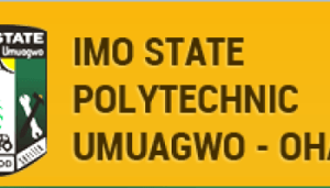 Imo State Polytechnic Admission List