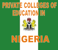 Private Colleges Of Education In Nigeria