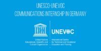 UNESCO-UNEVOC Knowledge Management, Network & Research Internship, Germany