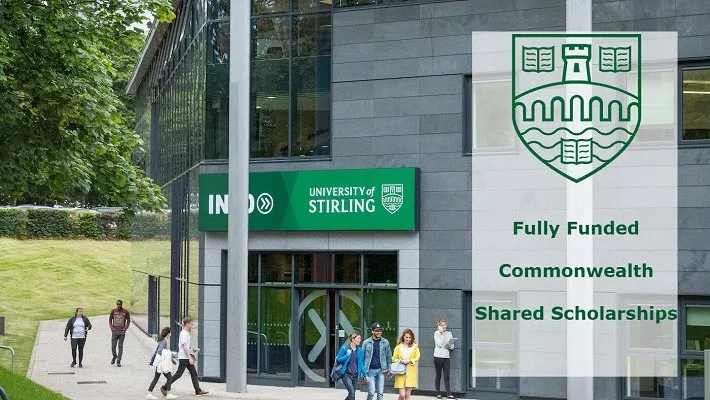 The University of Stirling Commonwealth Shared Scholarships In UK
