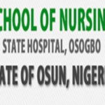 Osun State School of Nursing Admission Form