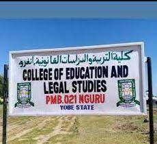 College of Education and Legal Studies Nguru Admission Form