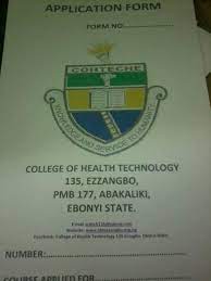 Ebonyi State College of Health Admission