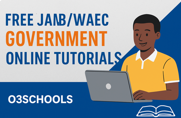Free JAMB/WAEC Government Online Tutorials 2026