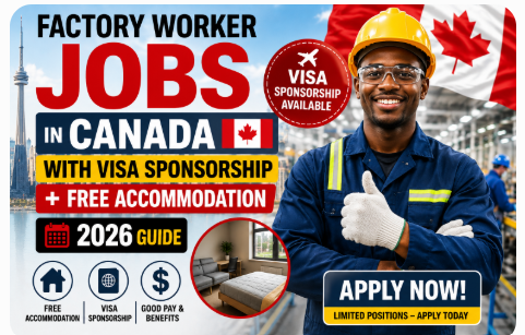 Canada Factory Worker Jobs With Visa Sponsorship