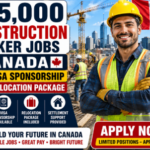 Construction Worker Jobs in Canada With Visa Sponsorship