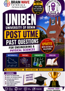 UNIBEN Engineering Post UTME Past Questions and Answers PDF Cover
