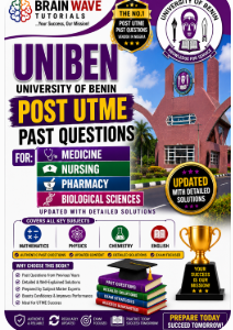 UNIBEN Medicine, Nursing, Pharmacy & Biological Sciences Post UTME Past Questions
